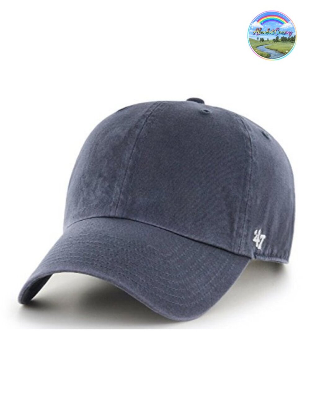 47 Clean Up Adjustable Strapback Baseball Cap Garment Washed Cotton